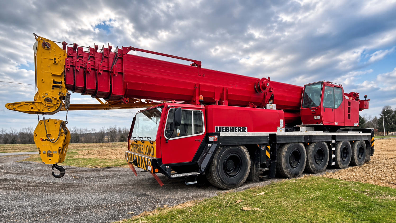 Liebherr LTM 1100-5.2 100-tonne mobile crane