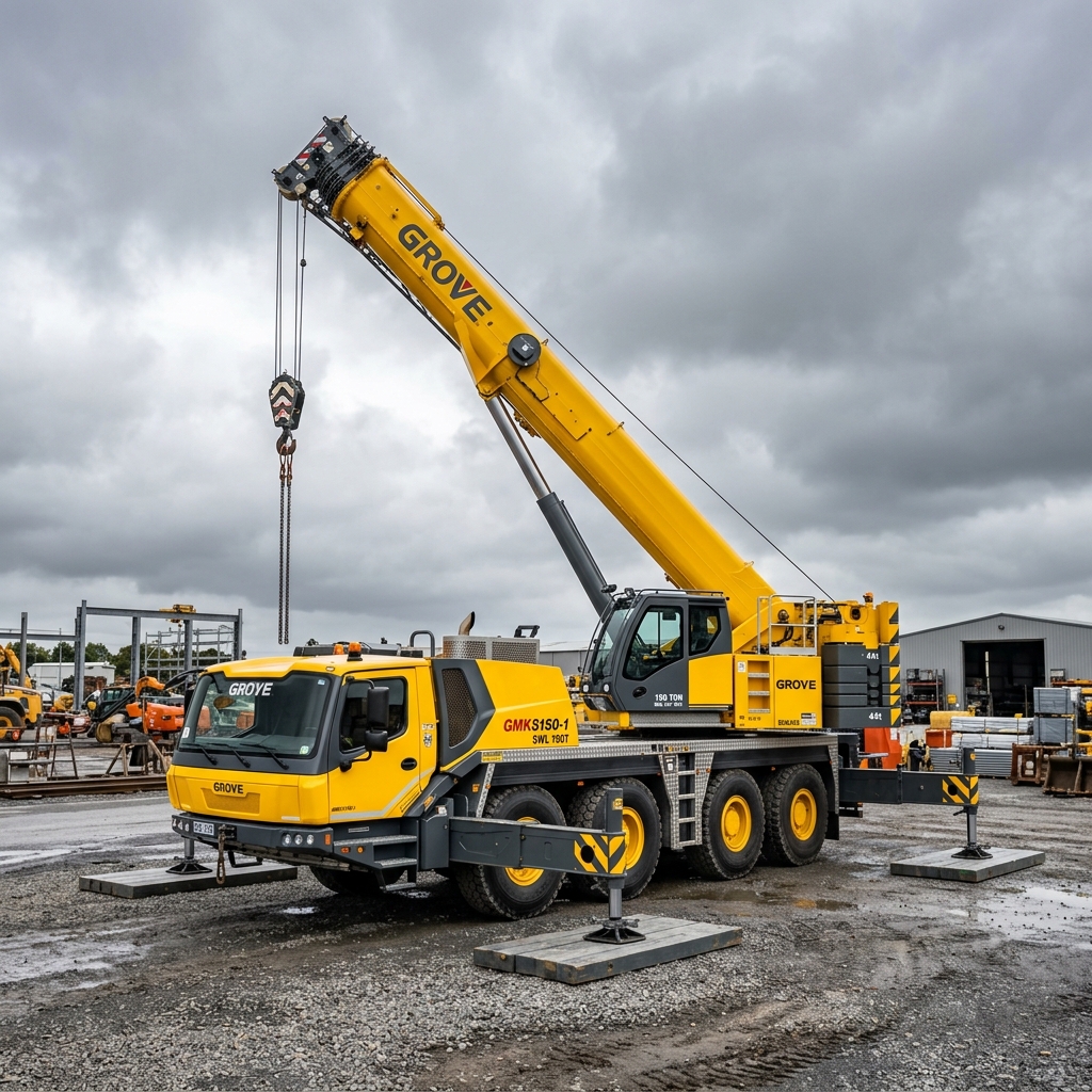 Liebherr LTM 1100-5.2 100-tonne mobile crane