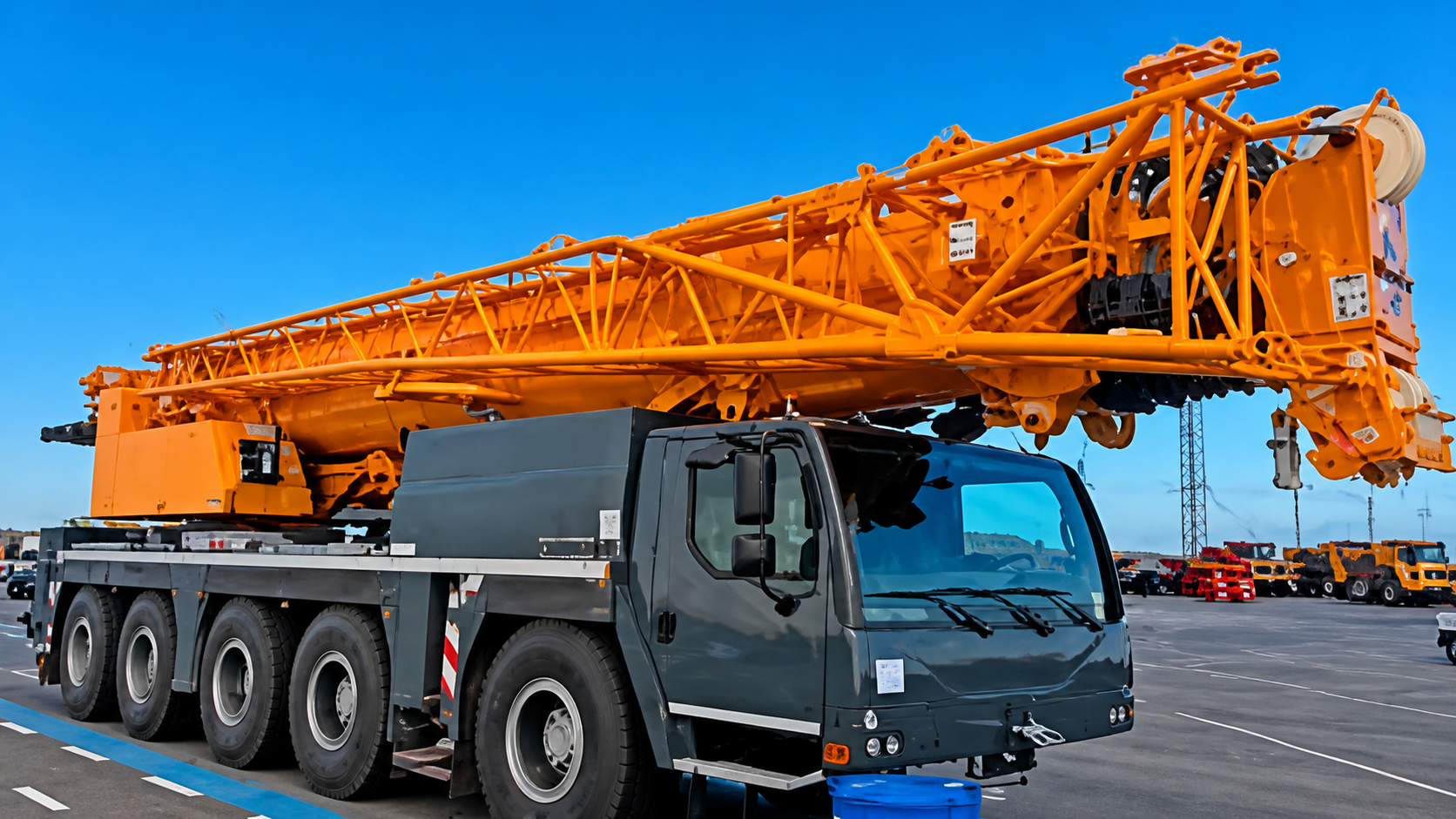Liebherr LTM 1100-5.2 100-tonne mobile crane