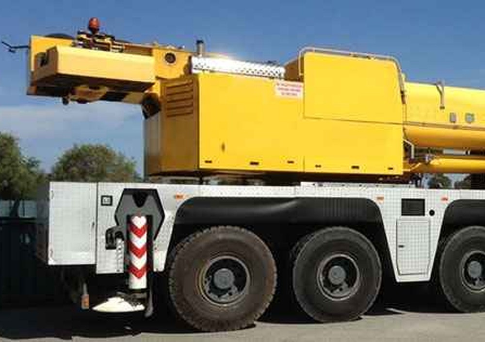 Terex Demag AC160-2 - Boom detail