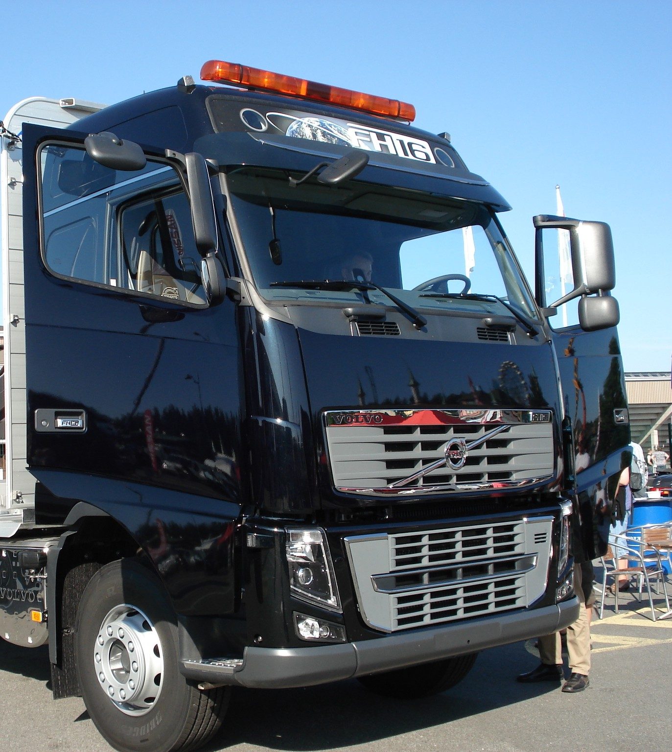 Volvo prime mover truck - Cabin view